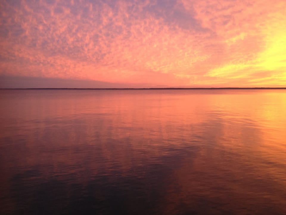Sunset on the Sound