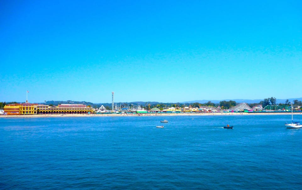 Walk to Santa Cruz Beach Boardwalk 