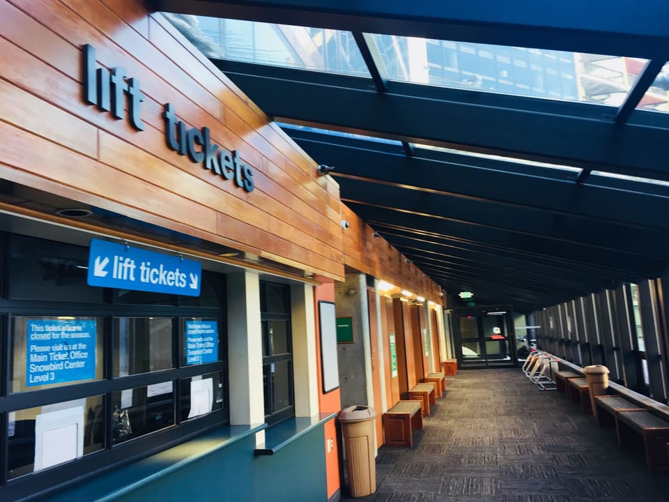 Lift Tickets sold in building, 3  roomy ski lockers included!