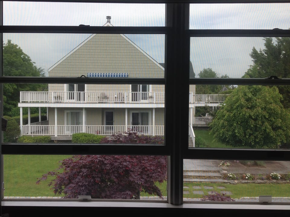 View of main house from Guest House front bedroom