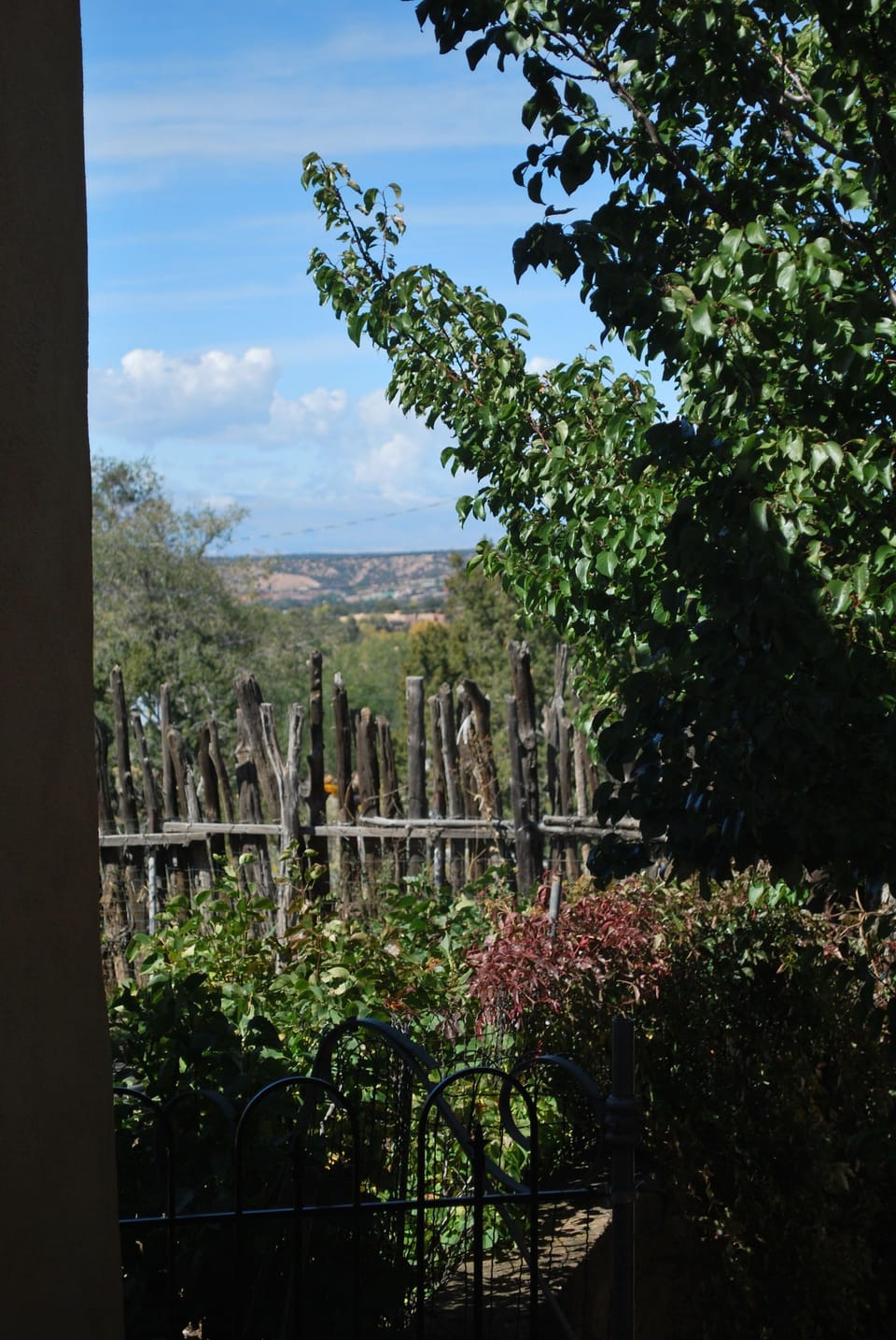View from Bedroom and Portal
