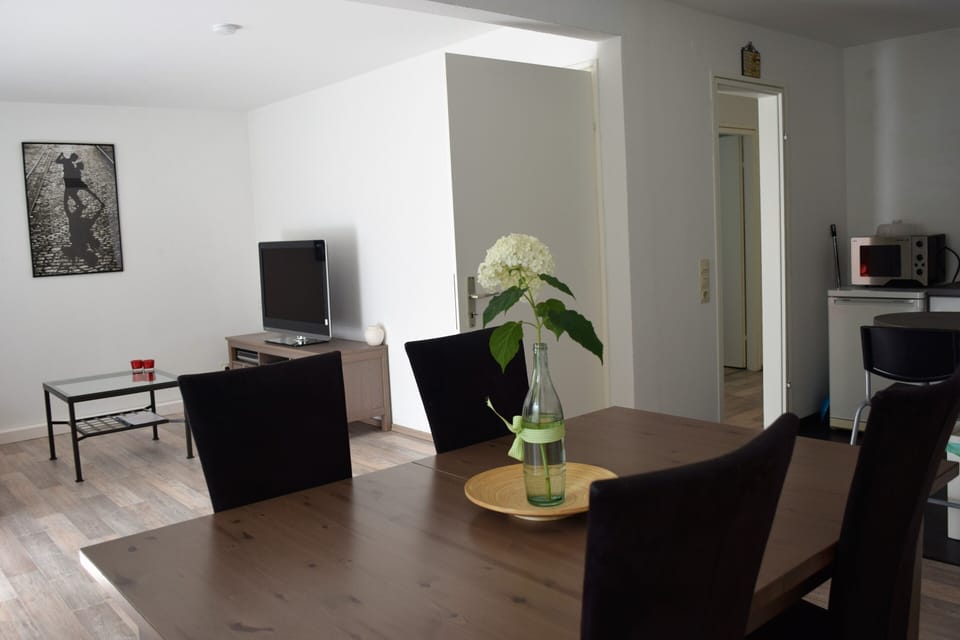 Open Dining and living rooms