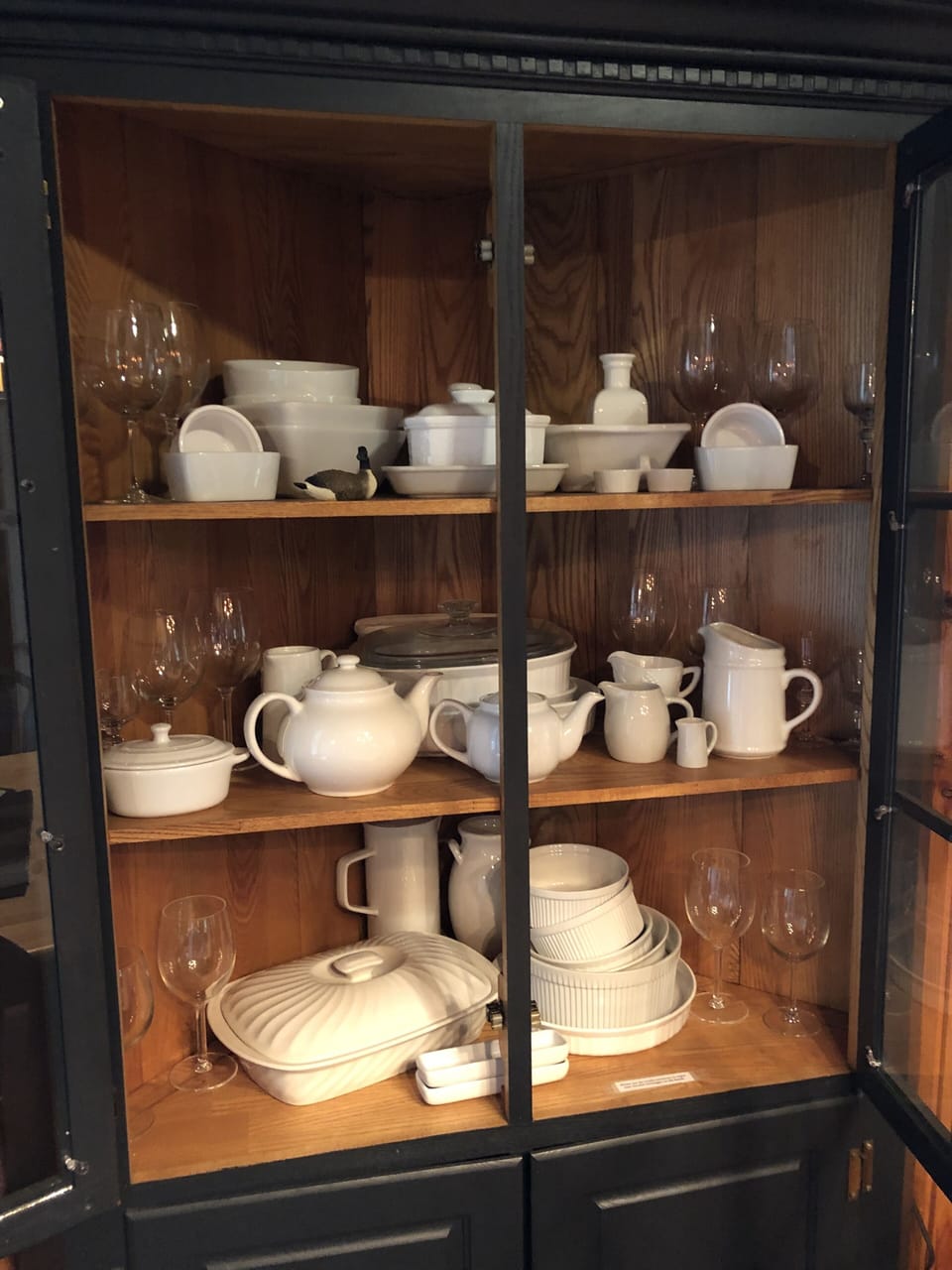 Serve ware for any occasion and wine glasses for your use. 