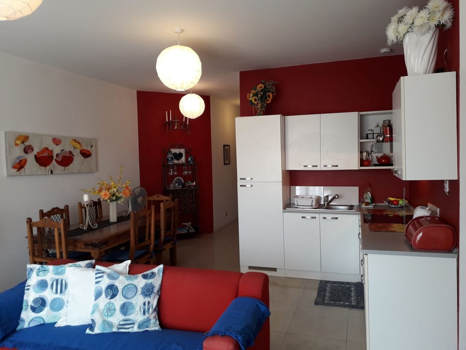 Spacious, large and bright kitchen living room.  