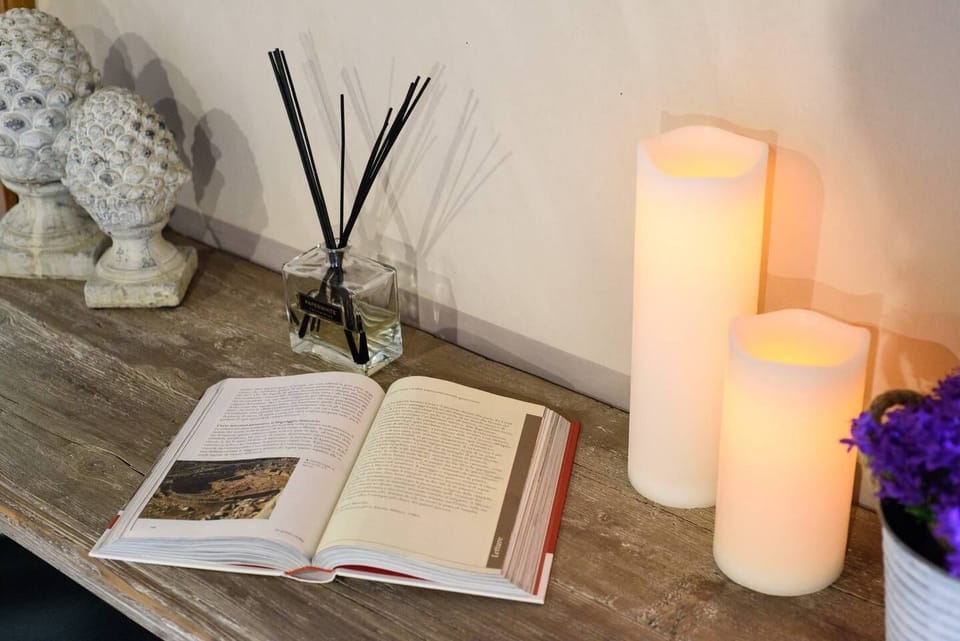 Read a book.  Write a letter.  Old-world pursuits feel right here