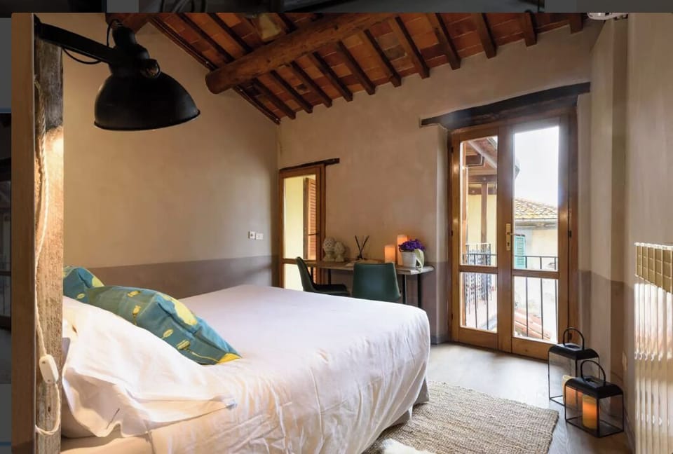 your tranquil bedroom perfectly blends old and new