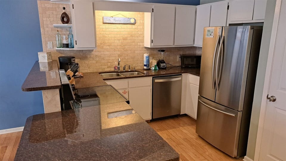 Kitchen with new appliances