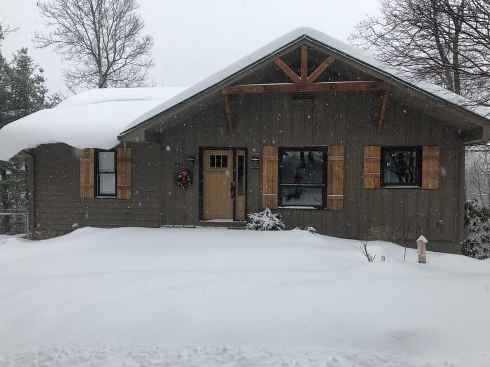 Front view of house Dec 2018