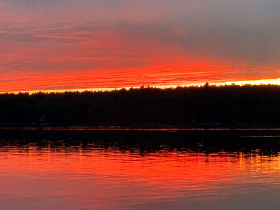 Gorgeous sunsets from the property!