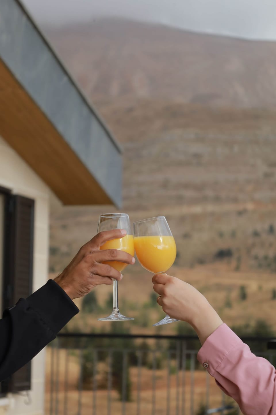 Balcony Couple