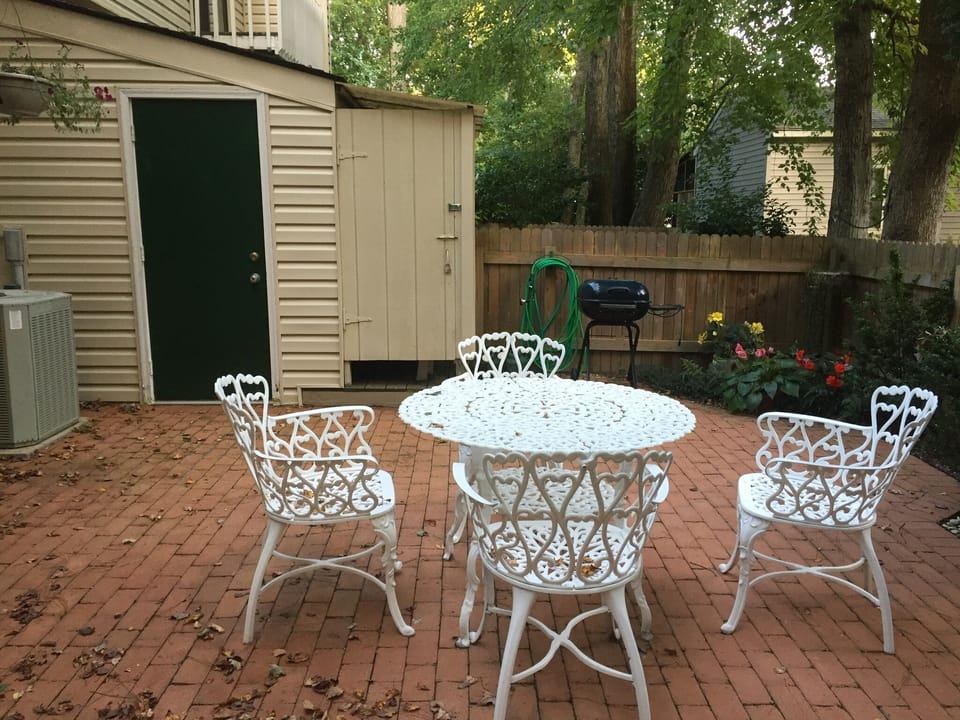 Outdoor Shower, Storage and BBQ