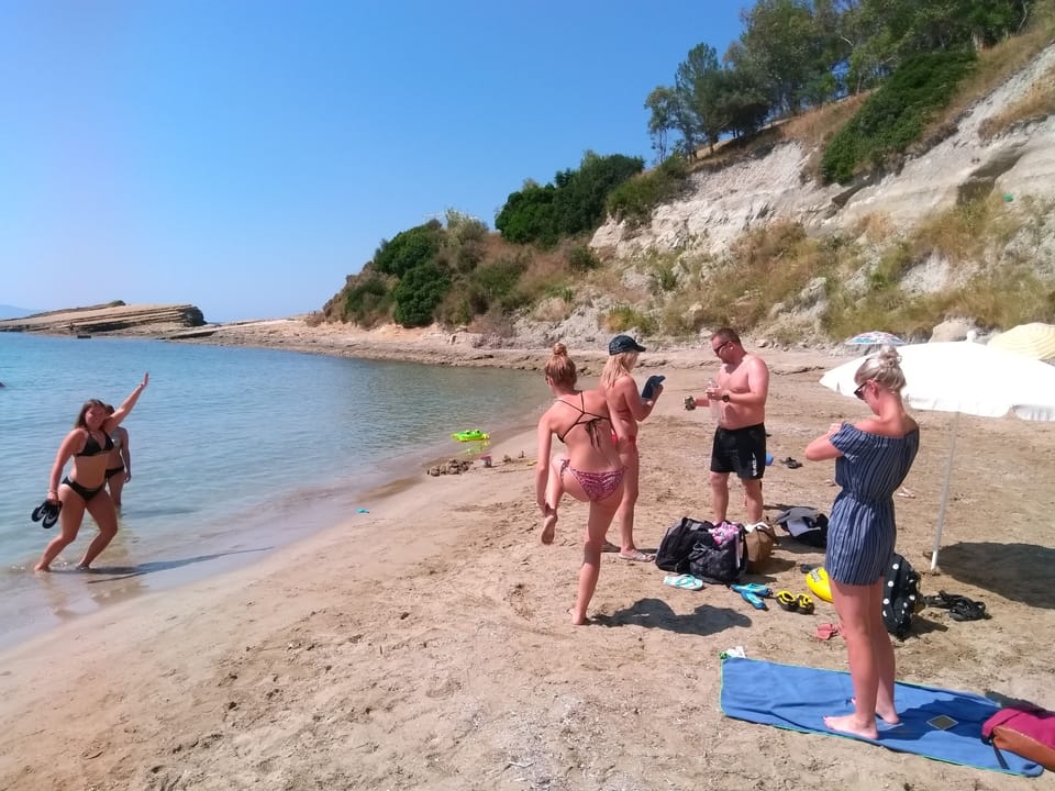Wonderful sandy beach of Spartia - ideal  for families!