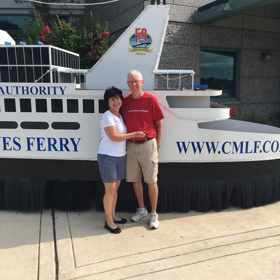 A day trip to Cape May on the Lewis Ferry is always such fun.