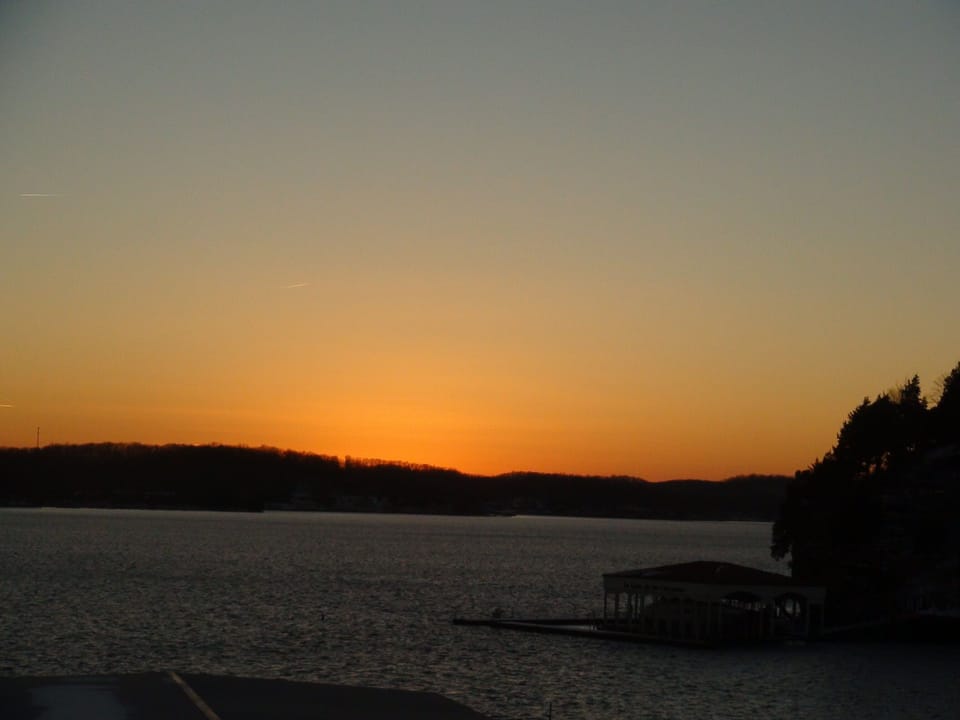 Enjoy beautiful sunsets from the condo.