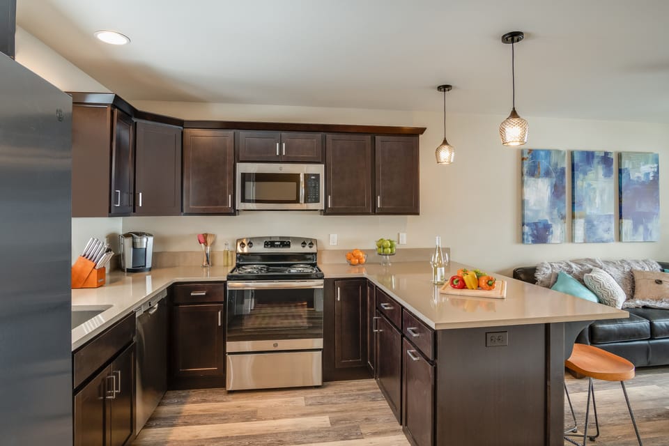 New modern and clean kitchen