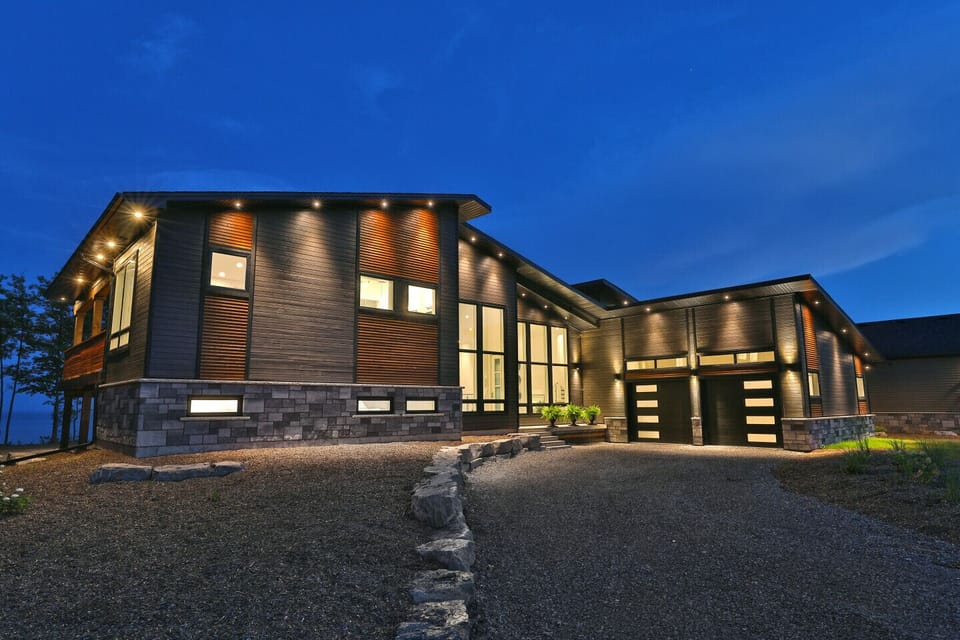 Two car garage and lots of outdoor parking