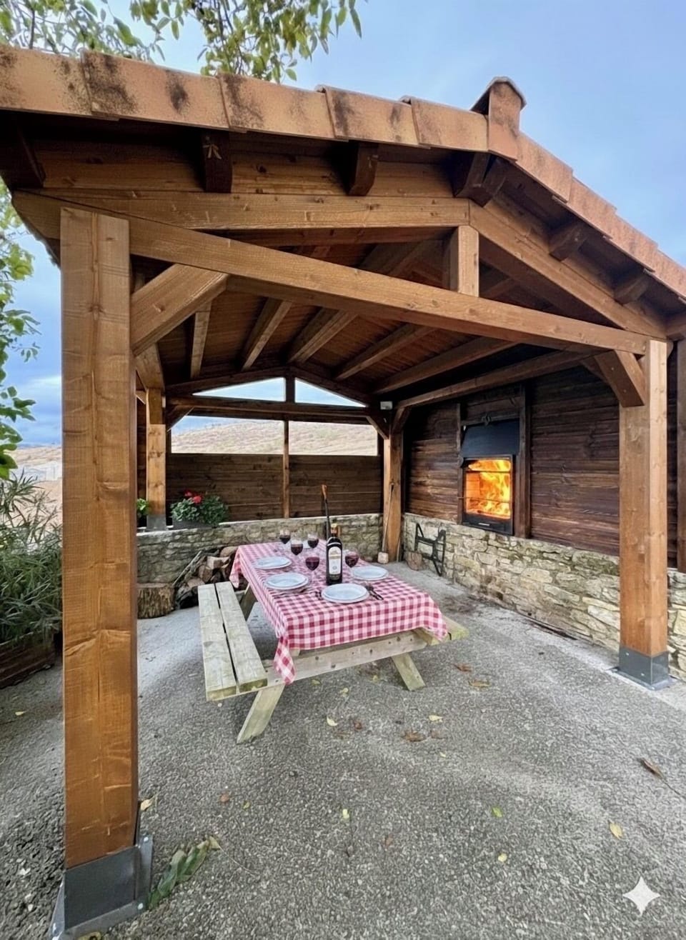 Outdoor dining