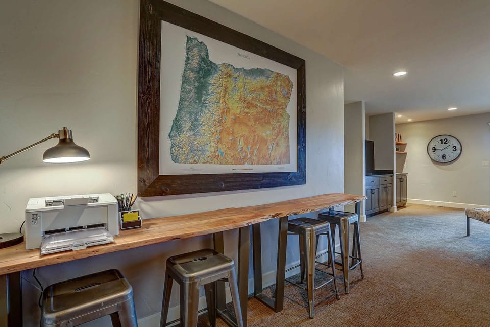 Work - if you must - but do it in WoodRiver House relaxation mode