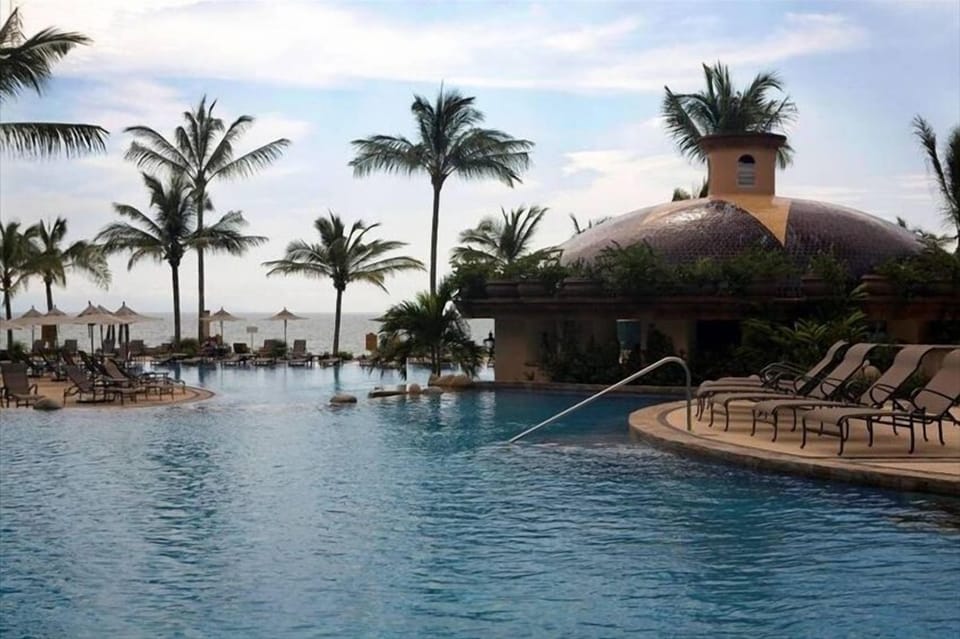 Relax at the amazing pool