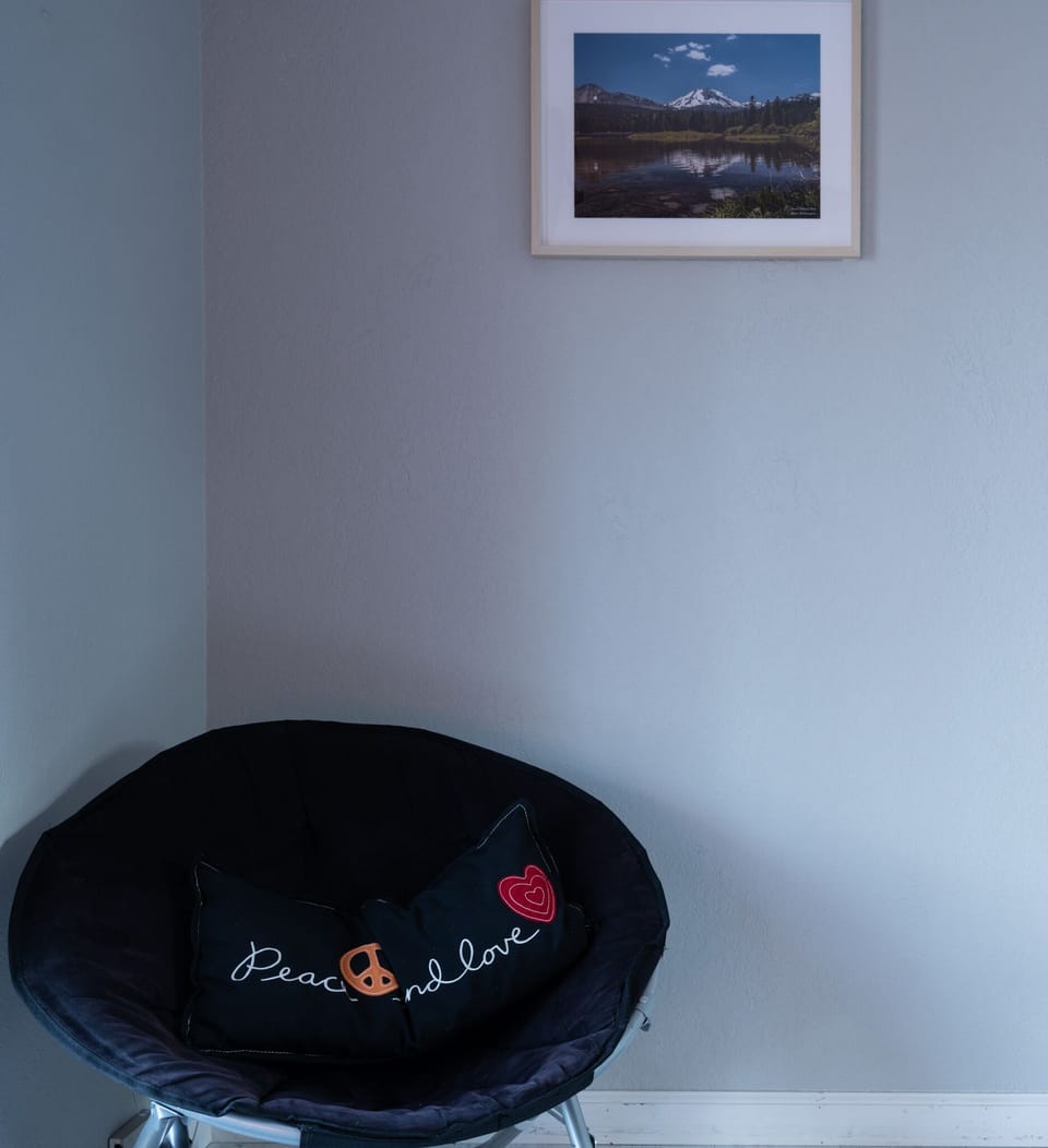 Comfy reading corner