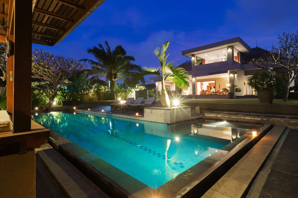 Ricefield View Villa in Babakan Canggu