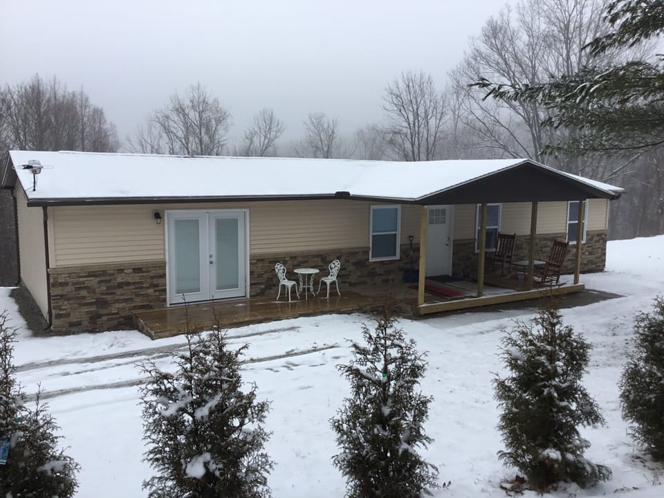 Large yard for kids