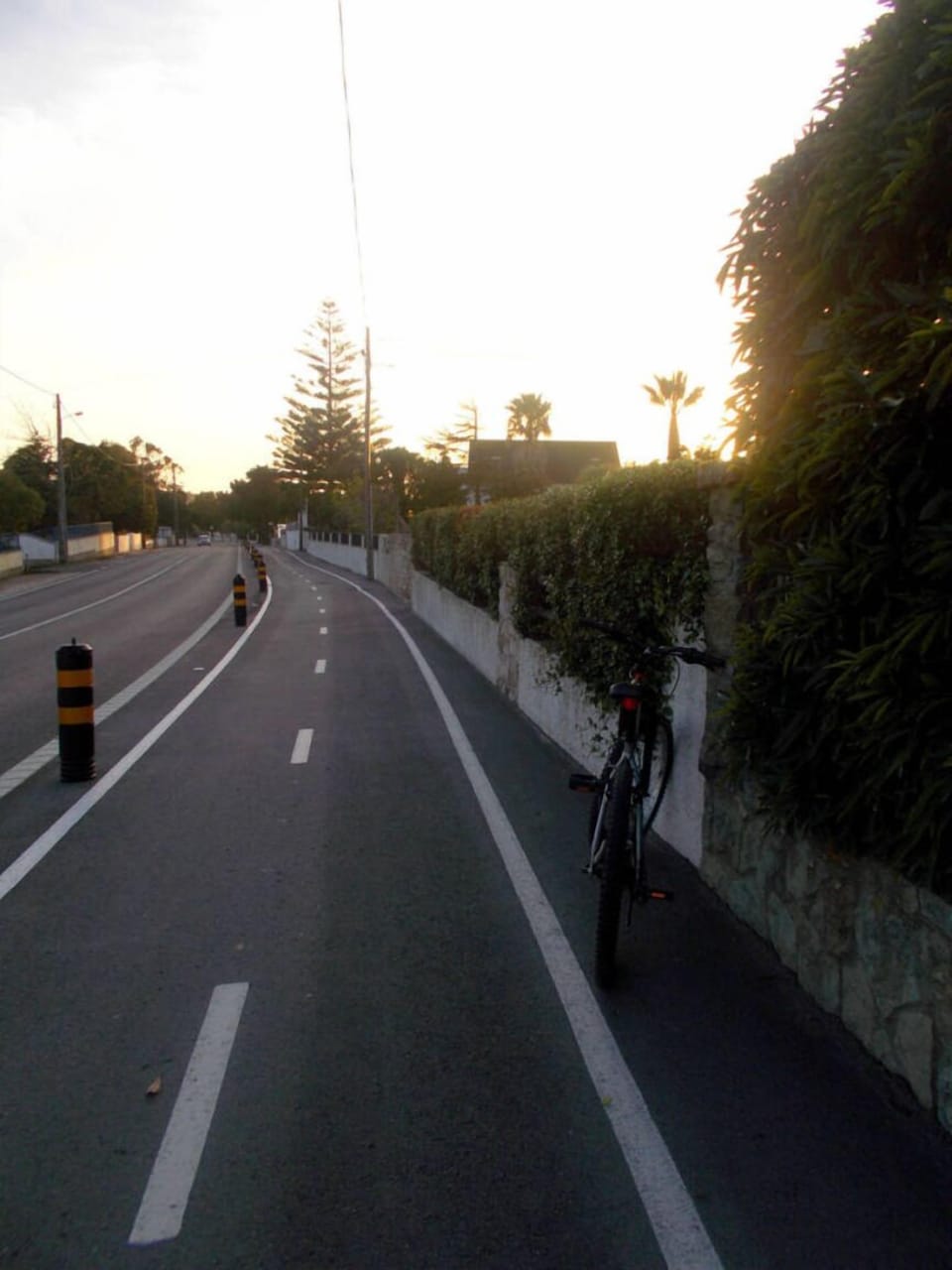 Use our complimentary bikes and use the cycling road till the main beaches!