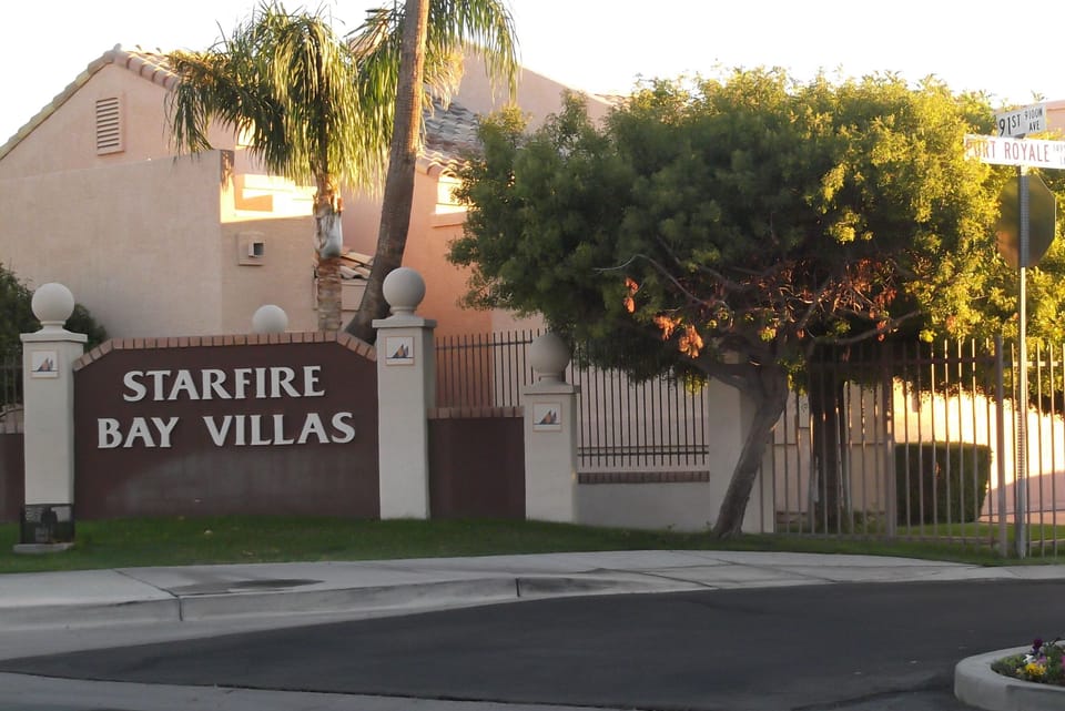 Starfire Bay Villas off 91st Ave between Bell and Thunderbird