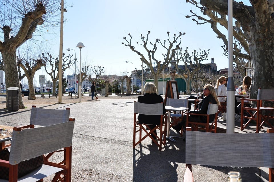 Enjoying the fresh spring days in Cannes