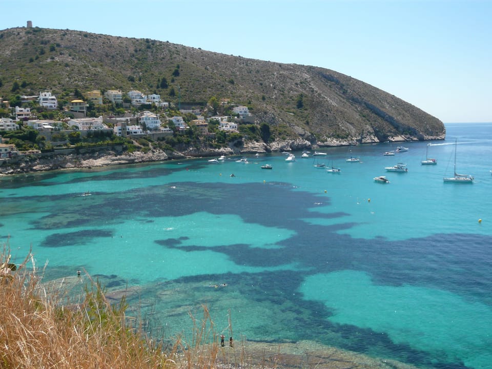 Stunning views along the coastal road from Moraira to El Portet.An unspoilt gem