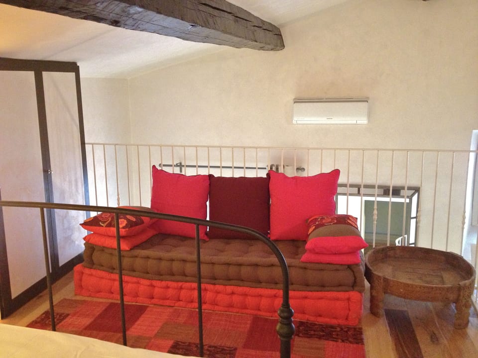 The loft area