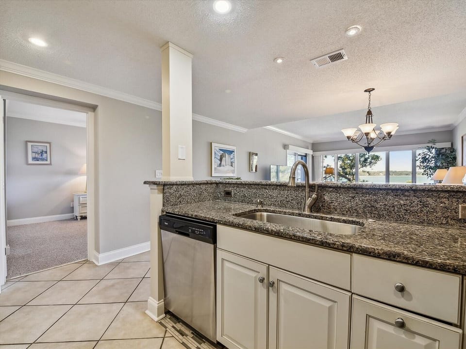 Kitchen at 1890 Beachside Tennis