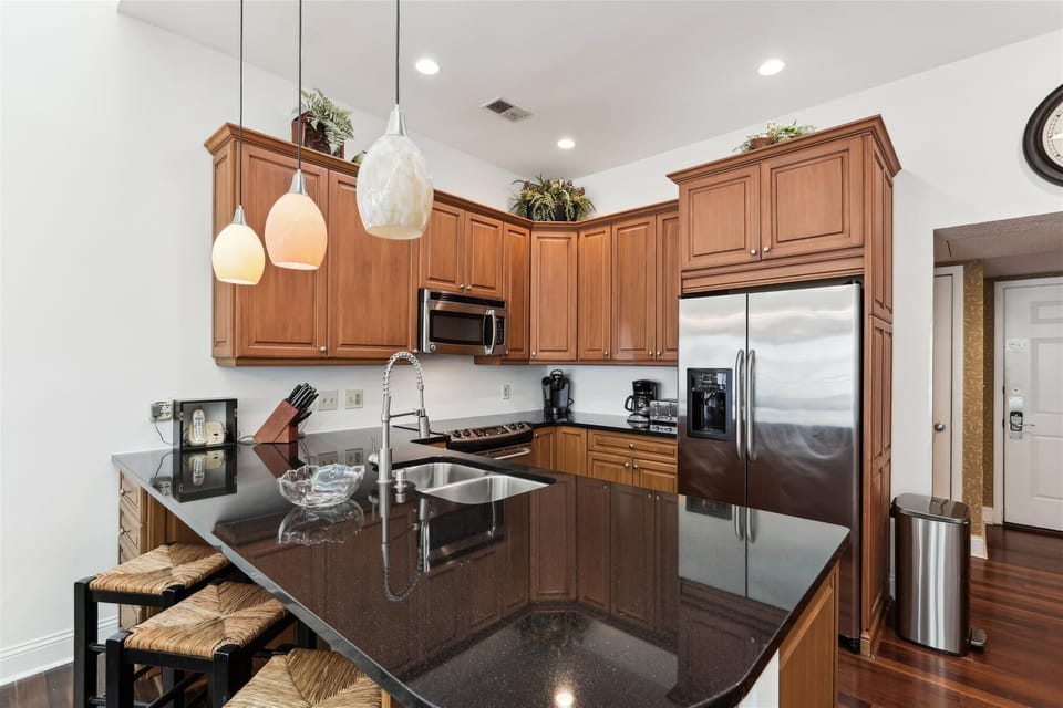 Kitchen at 1900 Beachside Tennis