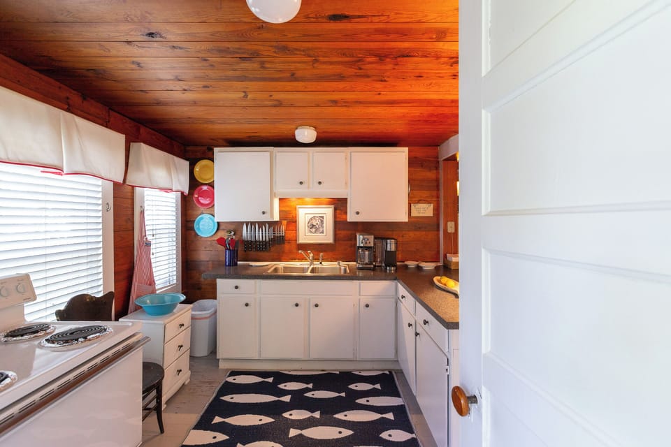Kitchen from front porch