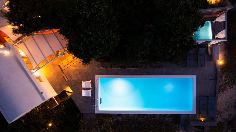 Night aerial view