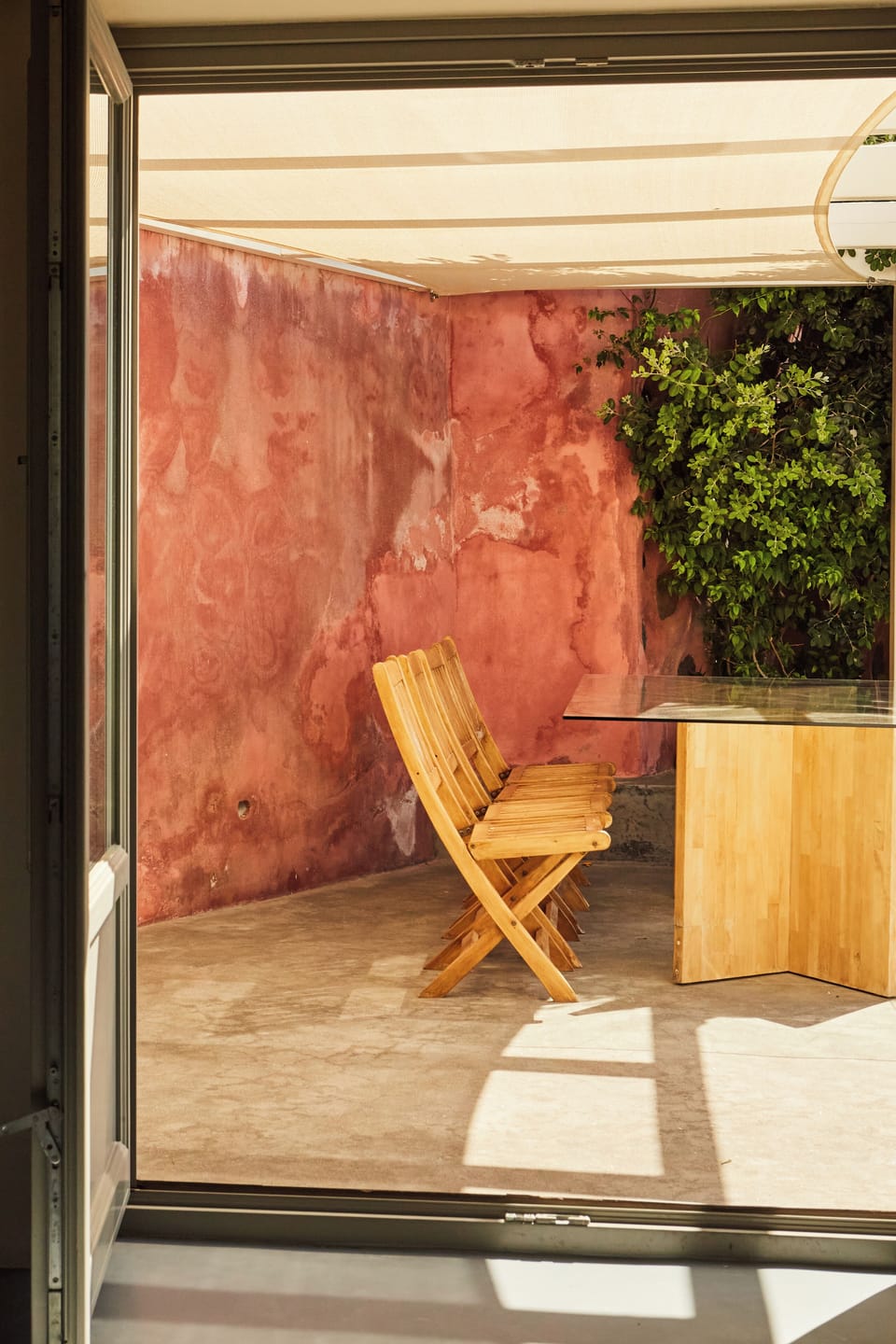 Outdoor sittng area