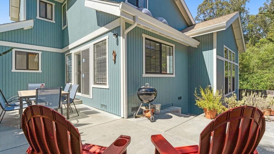 Back patio area