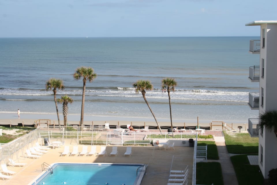 View from our balcony

