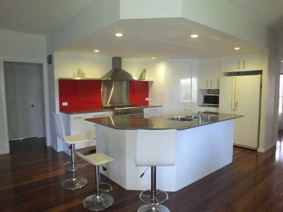 Modern spacious kitchen with pantry