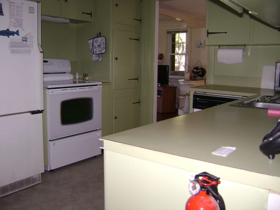 Kitchen viewed from back door