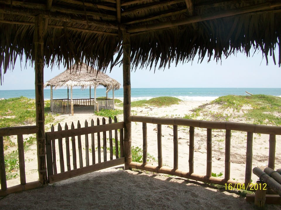 Beach front gazebo