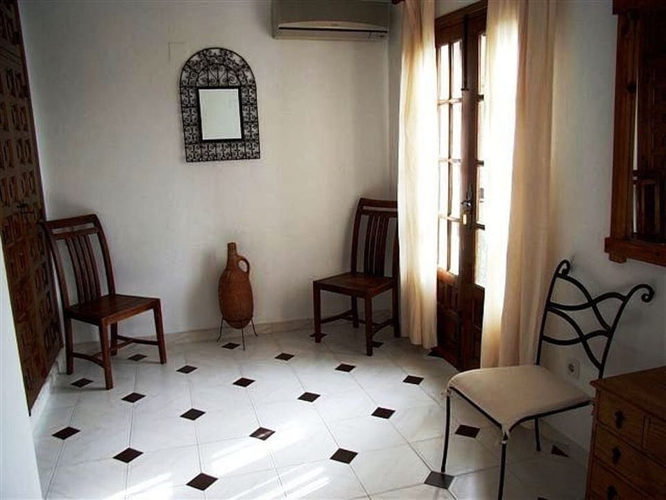 The spacious twin room