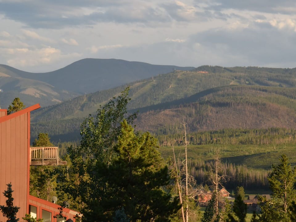 Winter Park view from bedroom  summer