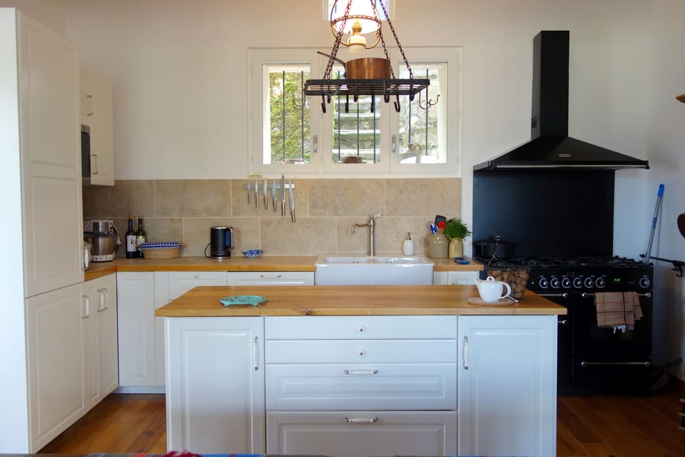 A gourmet kitchen complete with more than everything you will need.