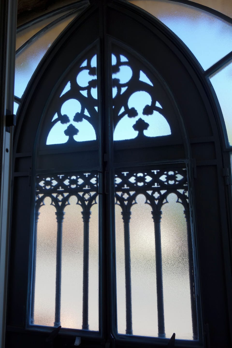 early morning light when block out curtains are opened