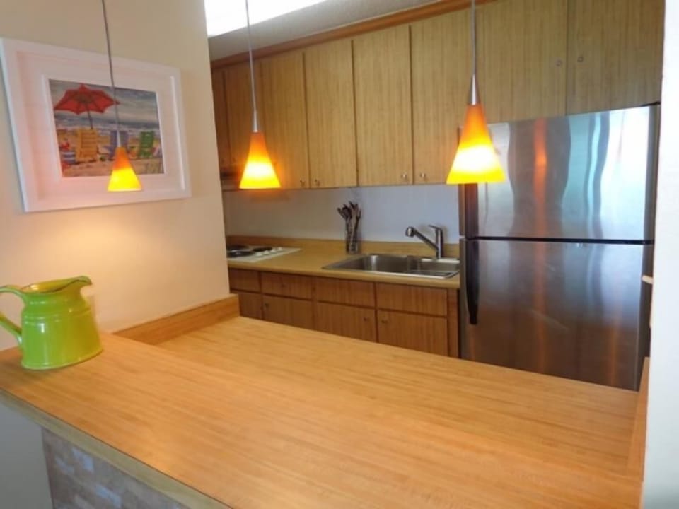 View of the kitchen