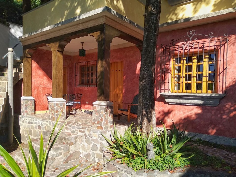 Front porch with table and chairs
