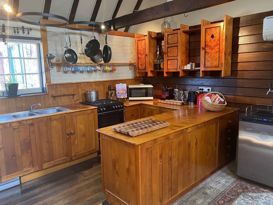 Huon pine kitchen