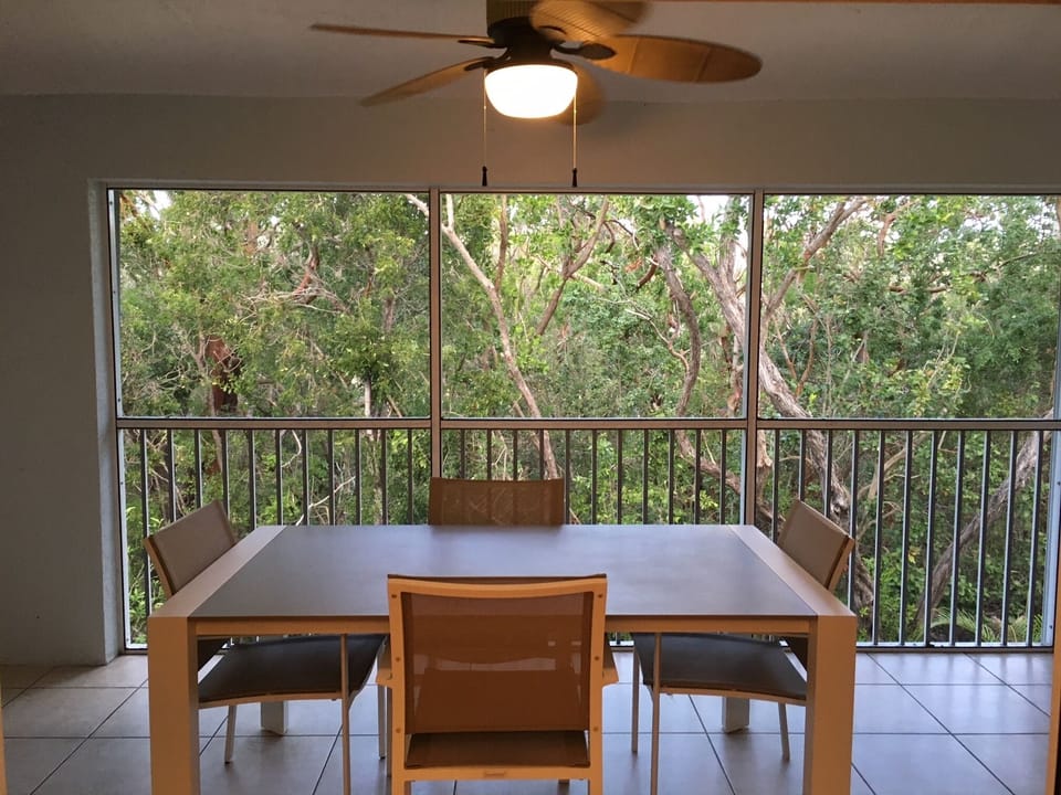 Balcony With Views of Wooded Nature Preserve