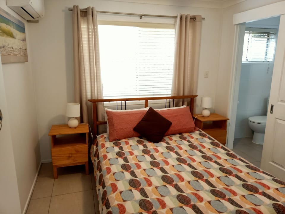 Downstairs bedroom with ensuite